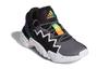 Adidas D.O.N. Issue #2 Breathable Low top Children's Basketball Shoes Black Orange Green Teenagers FZ1423