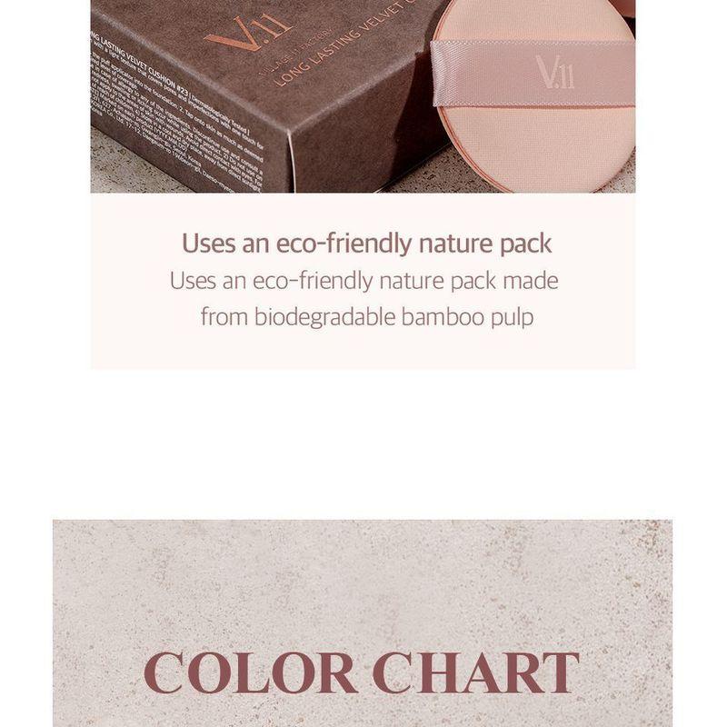 VILLAGE 11 FACTORY - Long Lasting Velvet Cushion - 2 Colors