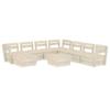 VidaXL Garden Lounge Set Pallet 9 Pcs Impregnated Spruce Wood