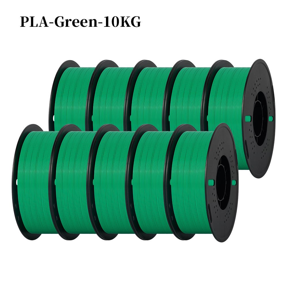 KINGROON 22LBS PETG veya PLA filament 3D Yazıcı Filament 10 Rulo 1KG 1.75MM Çevre Dostu İyi Tokluk Karışık Renk Ücretsiz Kargo