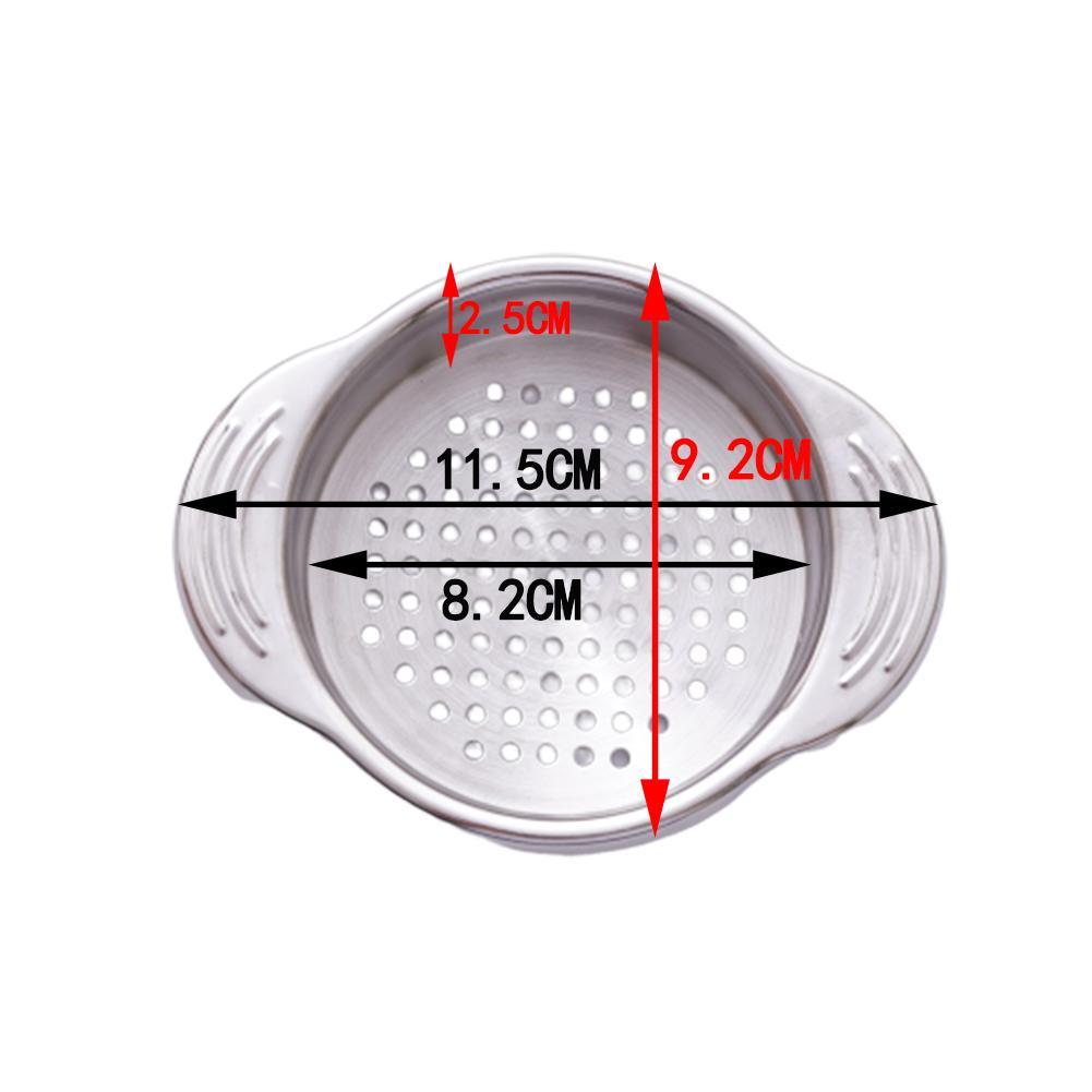 Universal 304 stainless steel Strainer Food Sieve High Temp Colanders Oil Remover Drainer Beans/Vegetables/Fruit