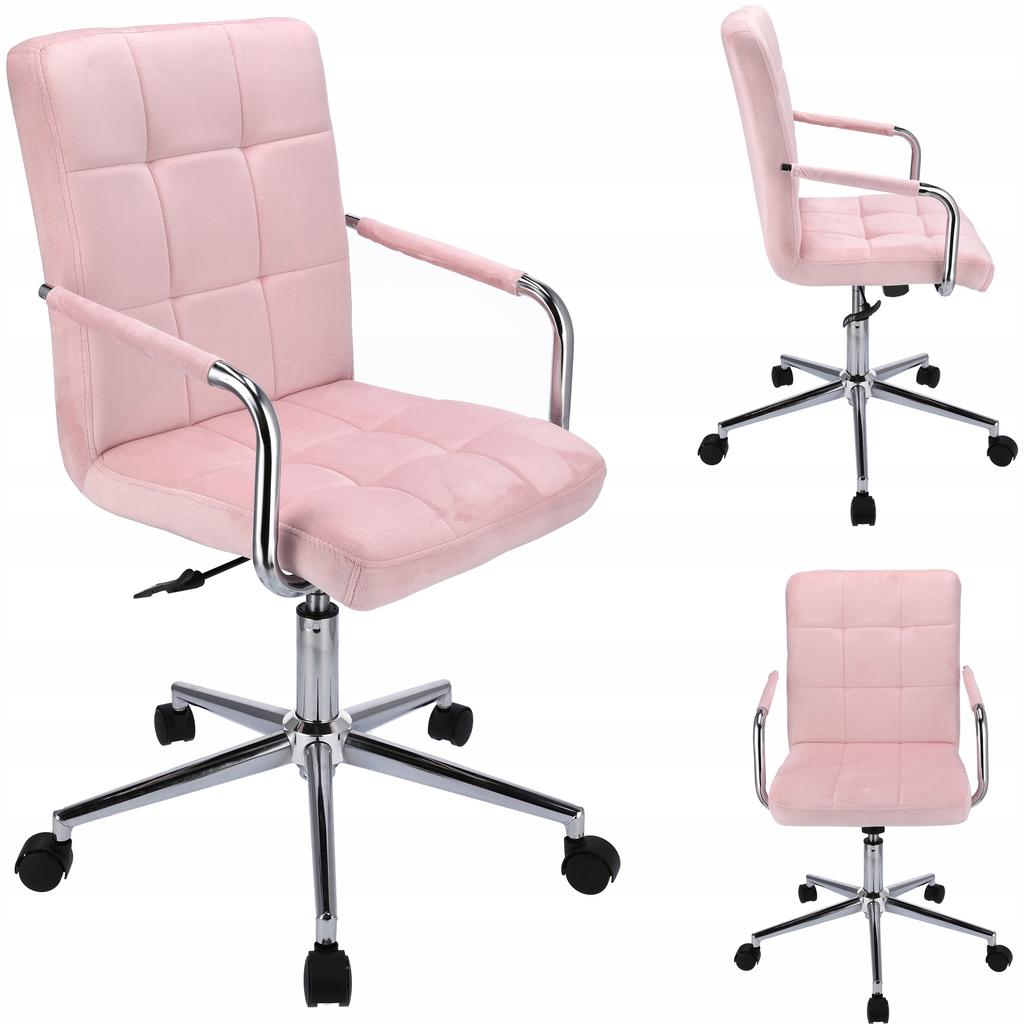 QUATRO chair, pink velvet
