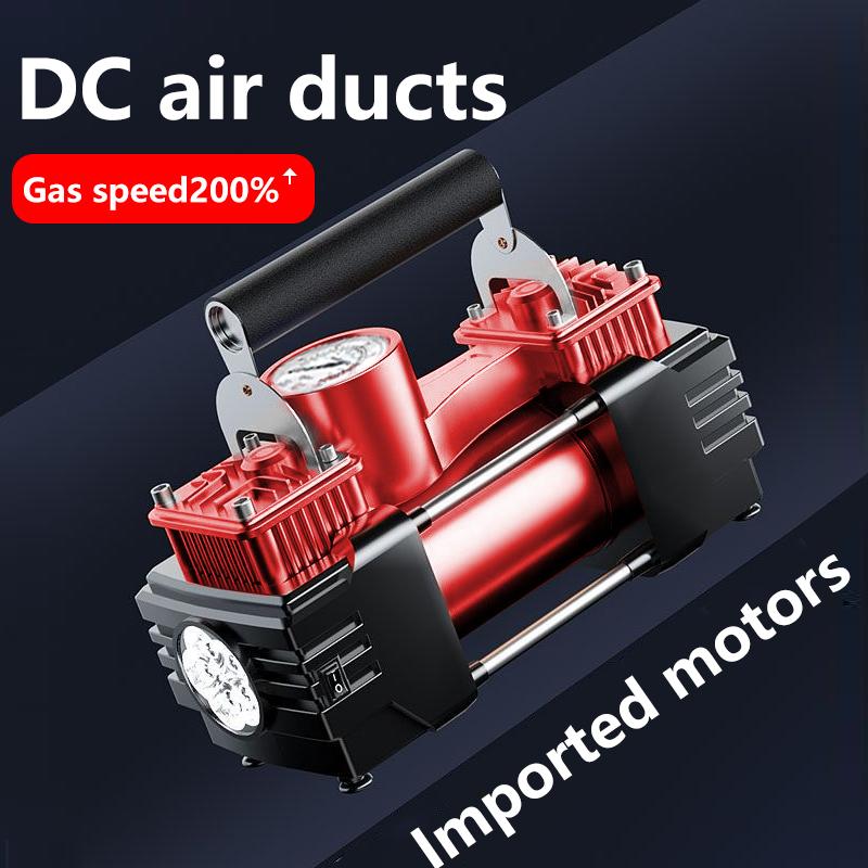 Brichetă Afișaj digital inteligent Motor 540 Cilindru unic Compresor de aer Anvelopă auto portabil indicator de anvelope pentru sarcini grele