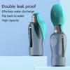 Dog Travel Water Bottle with Bowl for Outdoor Walking Traveling Hiking 27oz
