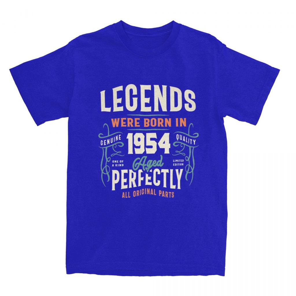 Men Women's 70 Year Old 1954 70th Birthday Gifts Shirt Stuff aged 70 100% Cotton T-shirt Clothing Cool Tees New Arrival
