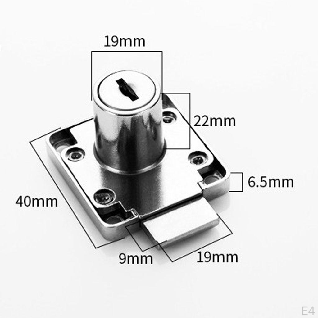 2mm 32mm Schubladen-Schrank-Schlosszylinder