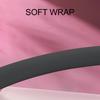 Pilates Ring Fitness Resistance Exercise Pilates Circle with Foam Padded Handle for Thigh Workout Black