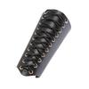 1Pc Archery Arm Guard Bracer Hunting Shooting Lace Up Lther Armguard (Black)