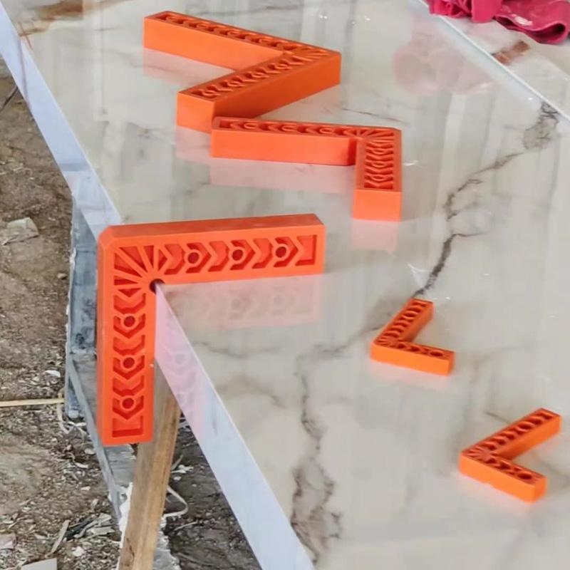 90 Degree Right Angle Locator 3/4 Inch Right Angle Clamps L-shaped Right Angle Ruler Professional Positioning Square Clamping