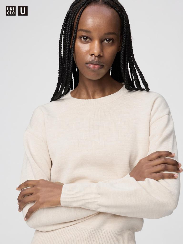 Uniqlo Double Face Crew Neck Sweater