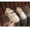 Girls' Princess Shoes Spring and Autumn New Soft Soles Non-slip British Fashion Large Children Sports Casual Leather Shoes