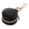 Mini Jewelry Storage Box Portable Travel Zipper PU Multi-Layer Earring Necklace Storage Case Ring Organizer Jewelry Display Case