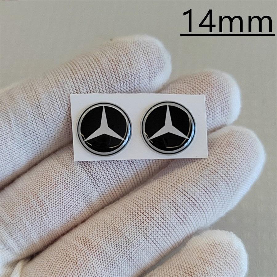 GLC GLB Klíč od auta Ovládání na dálku Klíčenka Znak Samolepka Příslušenství Pro Mercedes Benz AMG Brabus Smart Maybach W204 GLC CLA GLK W2