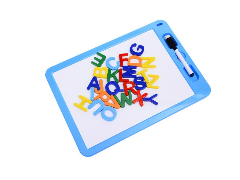 Children's Magnetic Uppercase Letter Stickers for Fun Early Education