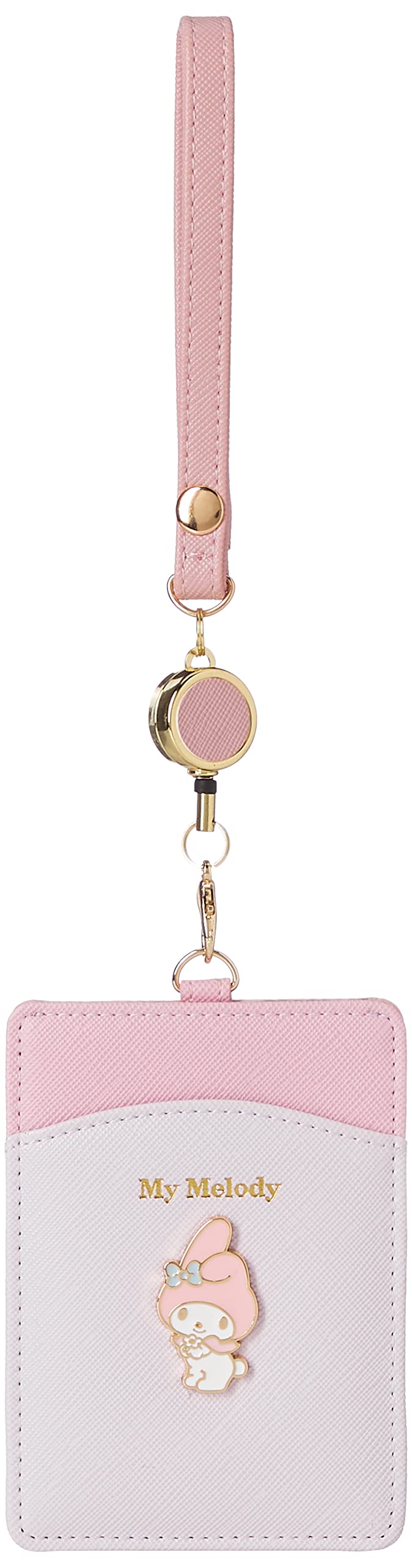 Aldi Pass Case with Reel, Two-Color SR12, My Melody