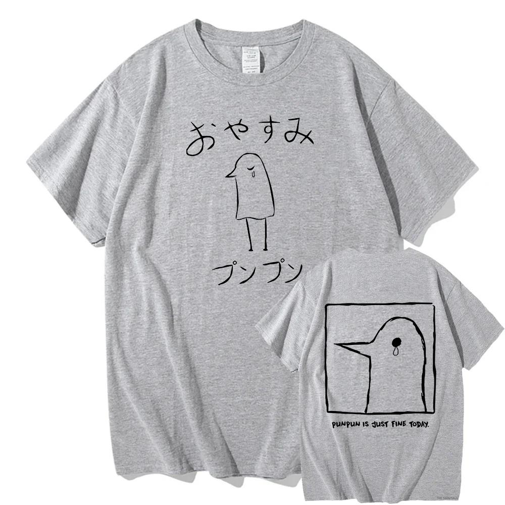 Mens Harajuku aesthetic streetwear Tshirt with graphic design unisex anime comic cartoon retro cotton and sand Tshirt top