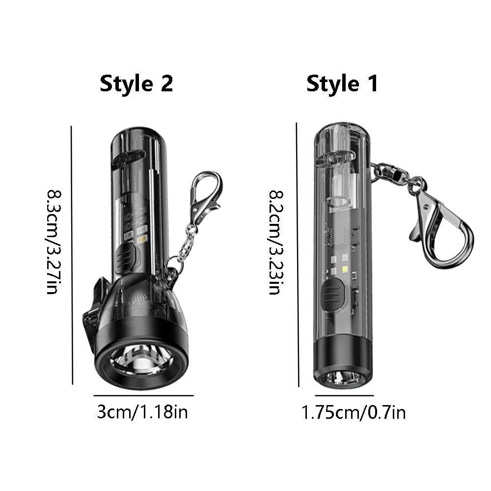 Portable Mini Keychain Flashlight 80 Lumen Small Flashlight Pocket LED Flashlight  Inspection