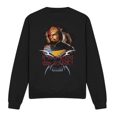 STAR TREK Unisex Adult Good Day To Die Sweatshirt