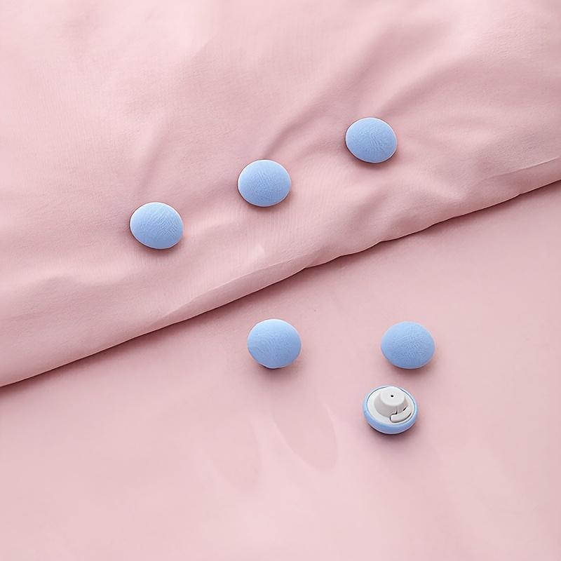 12 Pack Reusable and Removable Bed Sheet Fasteners - Anti-Slip Clips for Secure and Comfortable Sleep