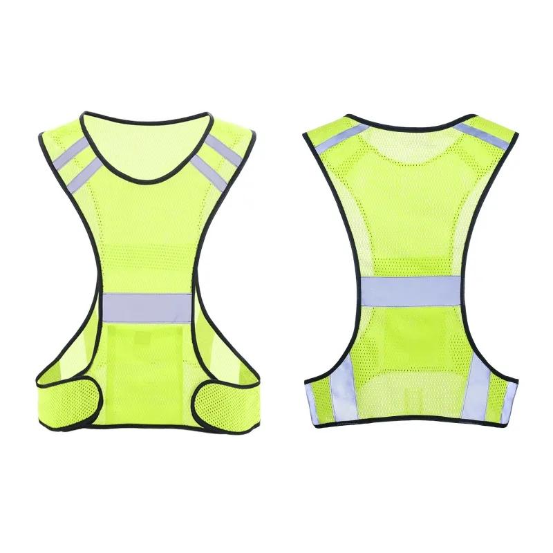 Car Motorcycle Reflective Strip Clothing Emergency Reflective Vest For Safety Traffic High Visibility For Cycling Sports Vest