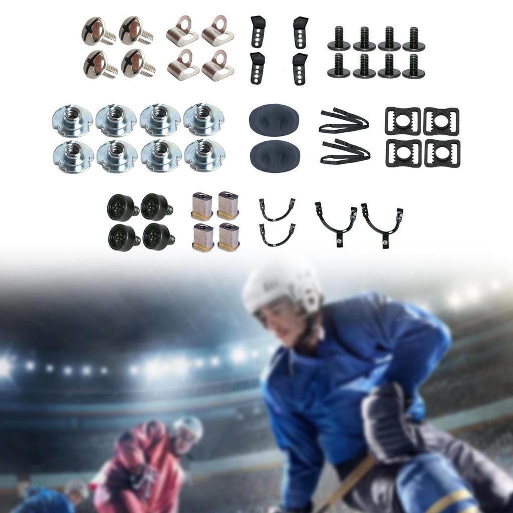 Hockey Helmet Repair Kit Hardware, Compact,Accessories Maintenance Replacement