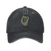 Irish Harp Baseball Cap GentleUnisex Hat Designer Hat Hat Unisex Military Cap Unisex Unisexs Luxury Womens