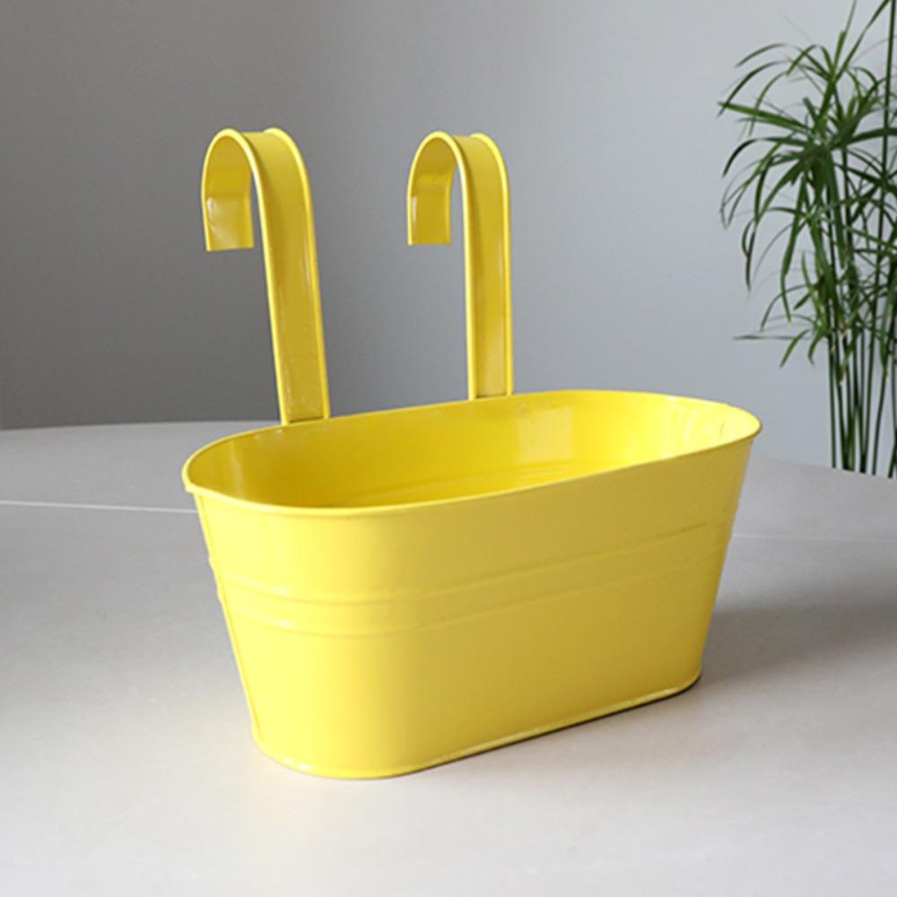 Solid Color Wall Hanging Flower Pots Self Watering Lazy Flower Pot