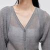 Only Women's V-Neck Airy Hollow Knit Cardigan