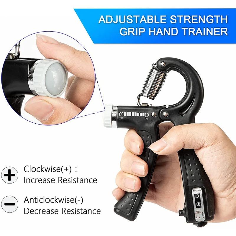 Hand Grips Strengthener Men and Women Arm Spring Finger Massager Expander Hand Exercise Gym Fitness Training Wrist Gripper Hand