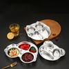 Divided Children's Dinner Plate Cartoon Pattern Snack Tray Cute Fruit Plate  Kindergarten