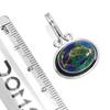 925 Sterling Silver Pendant Women Handmade Jewelry Valentine's Day Gift Amazonite Angelite Blue Opal Botswana Agate Mohave Azurite Chrysocolla