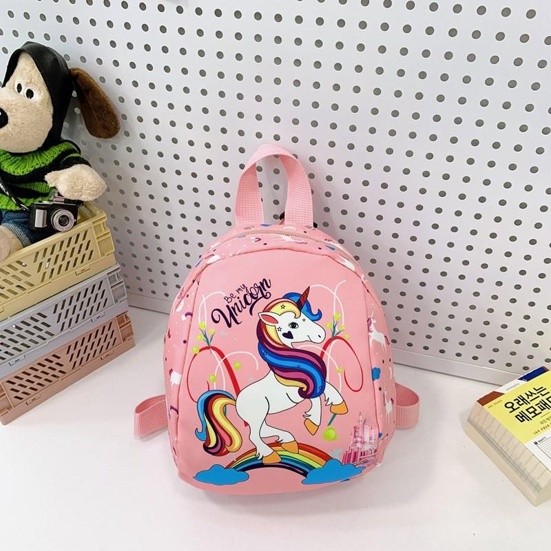 Tide Print Girl Small Backpack Children'S Small Schoolbag Cartoon Cute Princess Baby Travel Bag