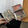 Women Multi-card Slot Clutch Zipper Coin Purse Cute Coin Bag ID Card Holder Bags Silver Genuine Leather Wallet
