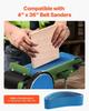 Sanding Belts, 100 x 915mm Belt Sander Sanding Belts, 10PCS (2 of Each 40 60 80 120 240 Grits) Zirconia for Knife Sharpening, Metal Polishing,