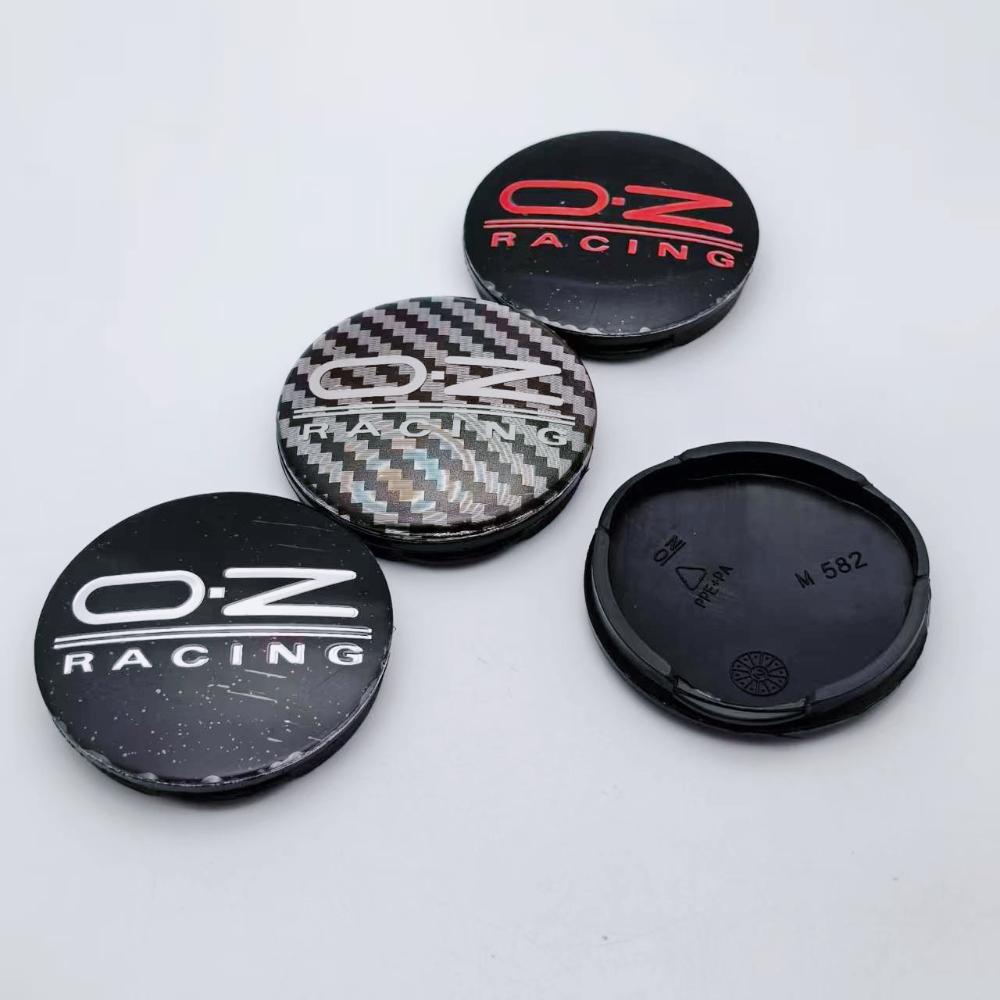 4pcs 55mm OZ O.Z Racing Logo Emblem Badge Car Wheel Center Caps Wheel Hubcaps Rim Hub Dust Cover Fit for OZ M582 JJHVYU6 Car Accessories