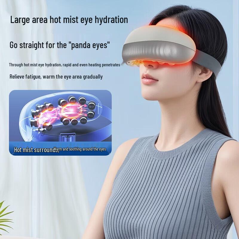 Aux Smart Eye Massager with Steam and Heat