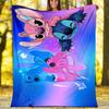 Lilo & Stitch Flannel Fleece Blanket Cozy Warm Throw Blanket For Couch Bed Travel All Season Use