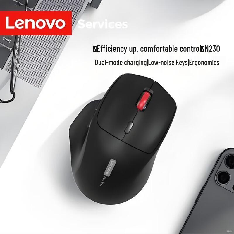

Lenovo N230 Dual Mode Wireless Bluetooth Mouse
