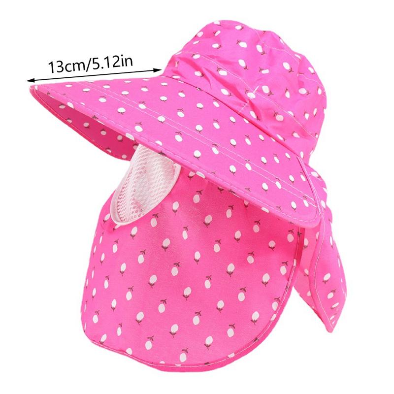 1Pc Sun Hat Female Summer Hat Cover Face Breathable Sun Hat All-Match Summer Hat With Big Rim Anti-Ultraviolet Sunhat