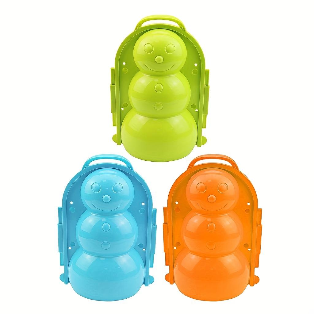 

Набор «Модель снеговика и игрушки» – 3D мультяшный дизайн, пляжная модель, зажимы для снежков для зимних снежных боев 3pcs