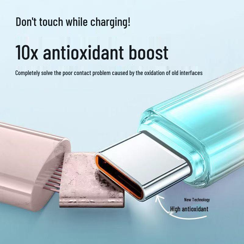 240W Fast Charging USB-C Cable for Huawei, VIVO, Xiaomi, OPPO, Honor & Android Phones