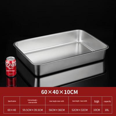 Abay Stal Nierdzewna Pojemnik na Żywność z Pokrywką