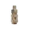 Pneumatic 1/4PT Nickel-Plated Iron Quick Connector for Air Compressors