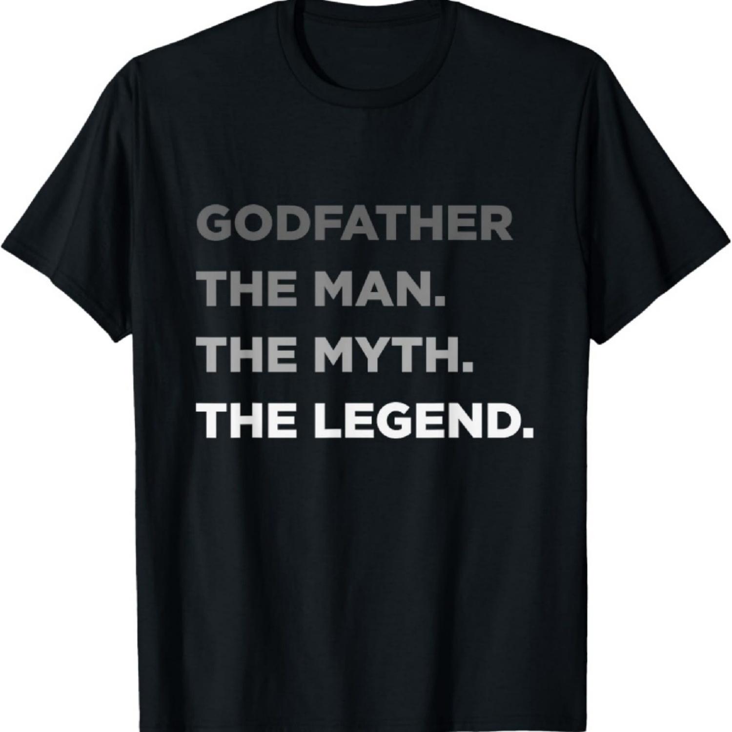 Крестный отец Человек Миф Легенда - Мужская футболка Крестный отец S