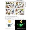 Removable Kids Room Decals Glow in The Dark Dino Glowing Luminous Stickers  Children's Bedroom
