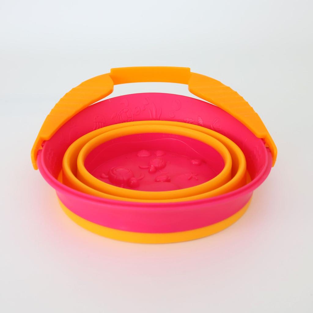 Sandbox Bucket Foldable Round XL - Pink