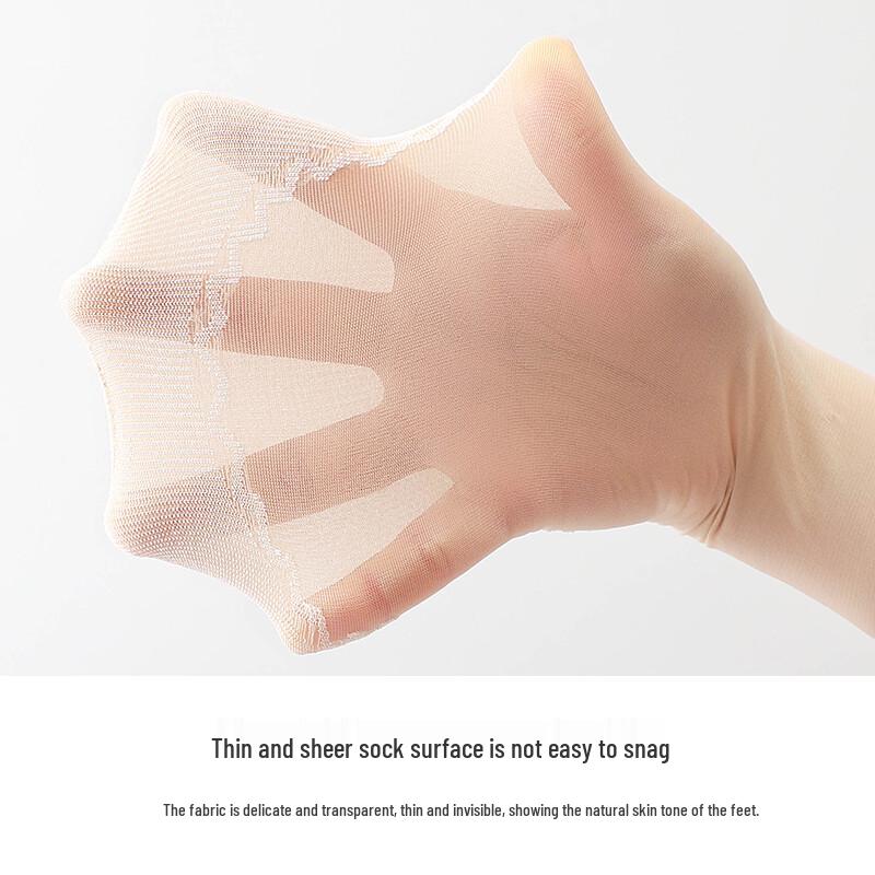 Lonsa Women's Ultra-Thin Mid-Calf Socks (10 Pairs)