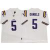 LSU Tigers Football Trikot Herren College Stil Bestickt Trainingsuniform NCAA Teamkleidung