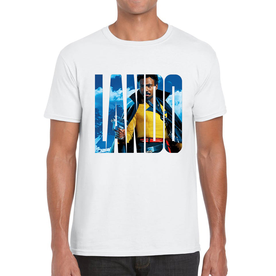 Lando Calrissian Star Wars Fictional Character Solo A Star Wars Story Sci-fi Action Adventure Movie Landonis Balthazar Calrissian III Mens Tee Top XL