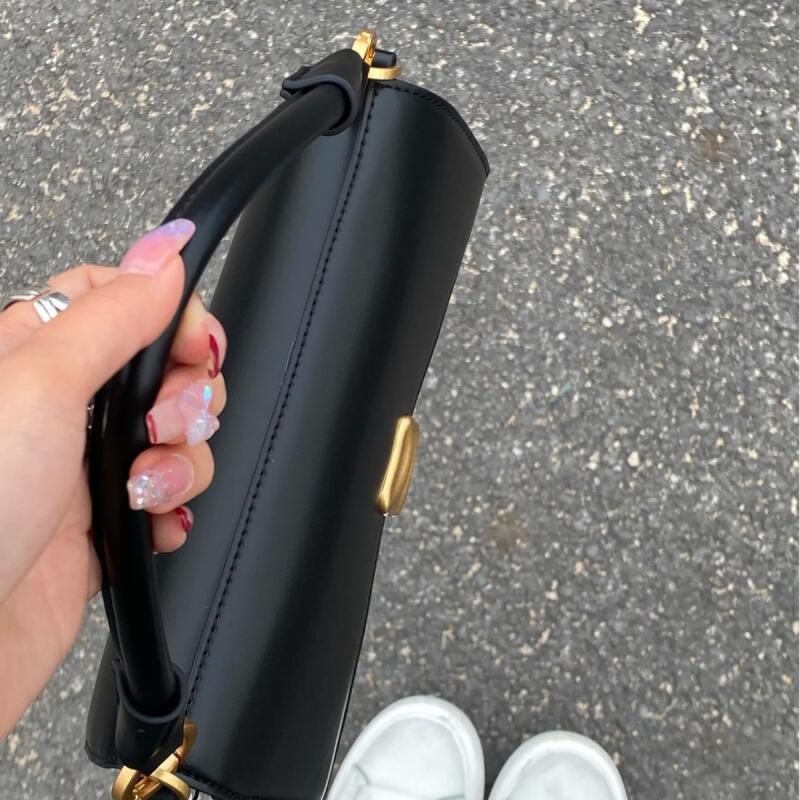 Women's Bags Shoulder Bags Fashion New Black Axillary Bags Leisure Versatile Trend Retro Small Square Bag Lady Crossbody Bags